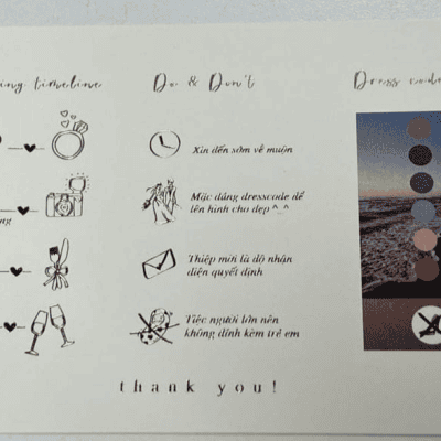 Dresscode là gì? Có nên in dresscode trên thiệp cưới?